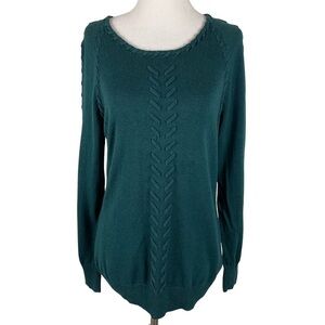 Tribal Green Sweater